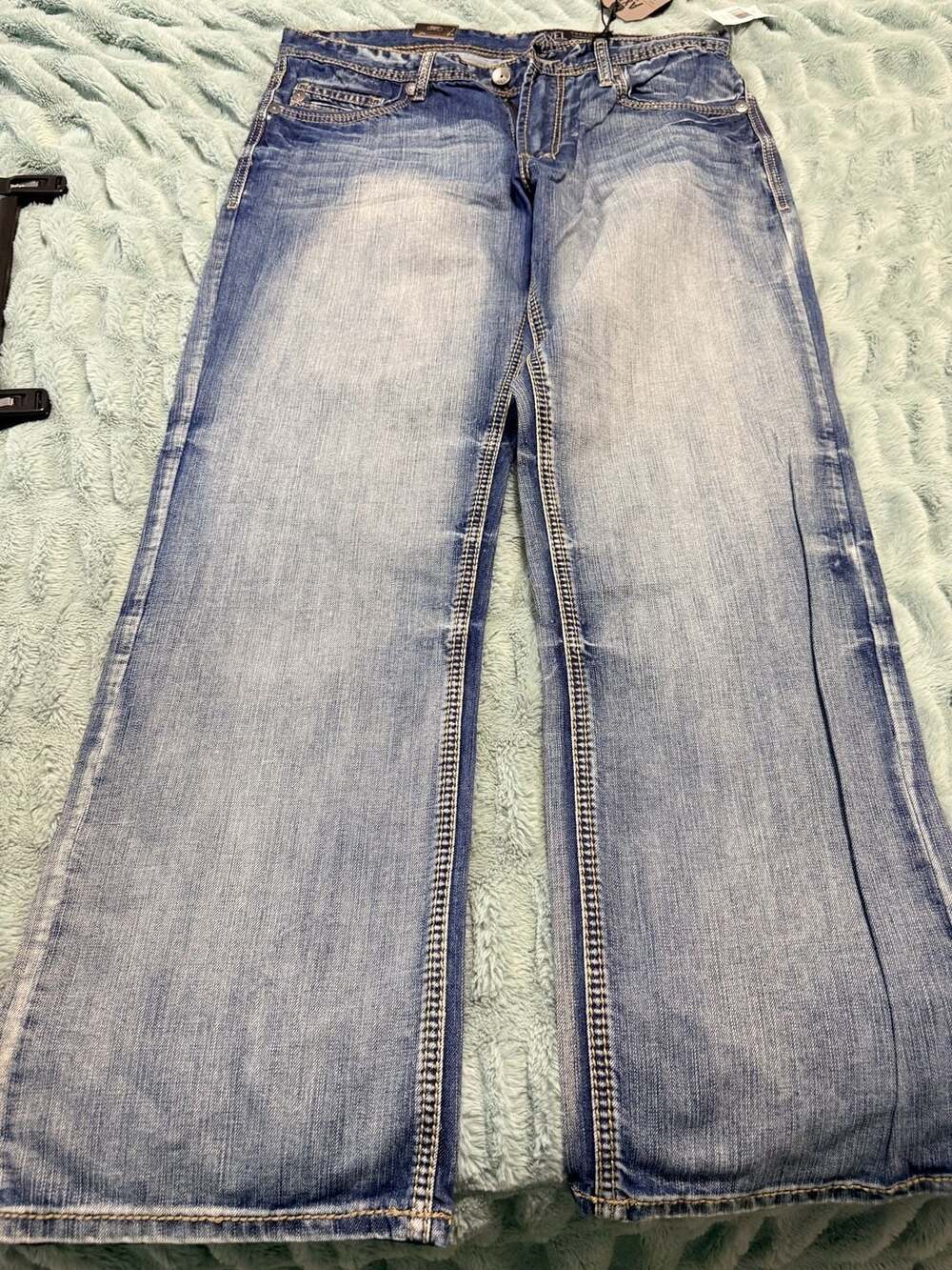 T.K. Axel Treadwell Relaxed Straight Men's Jeans W34 L32